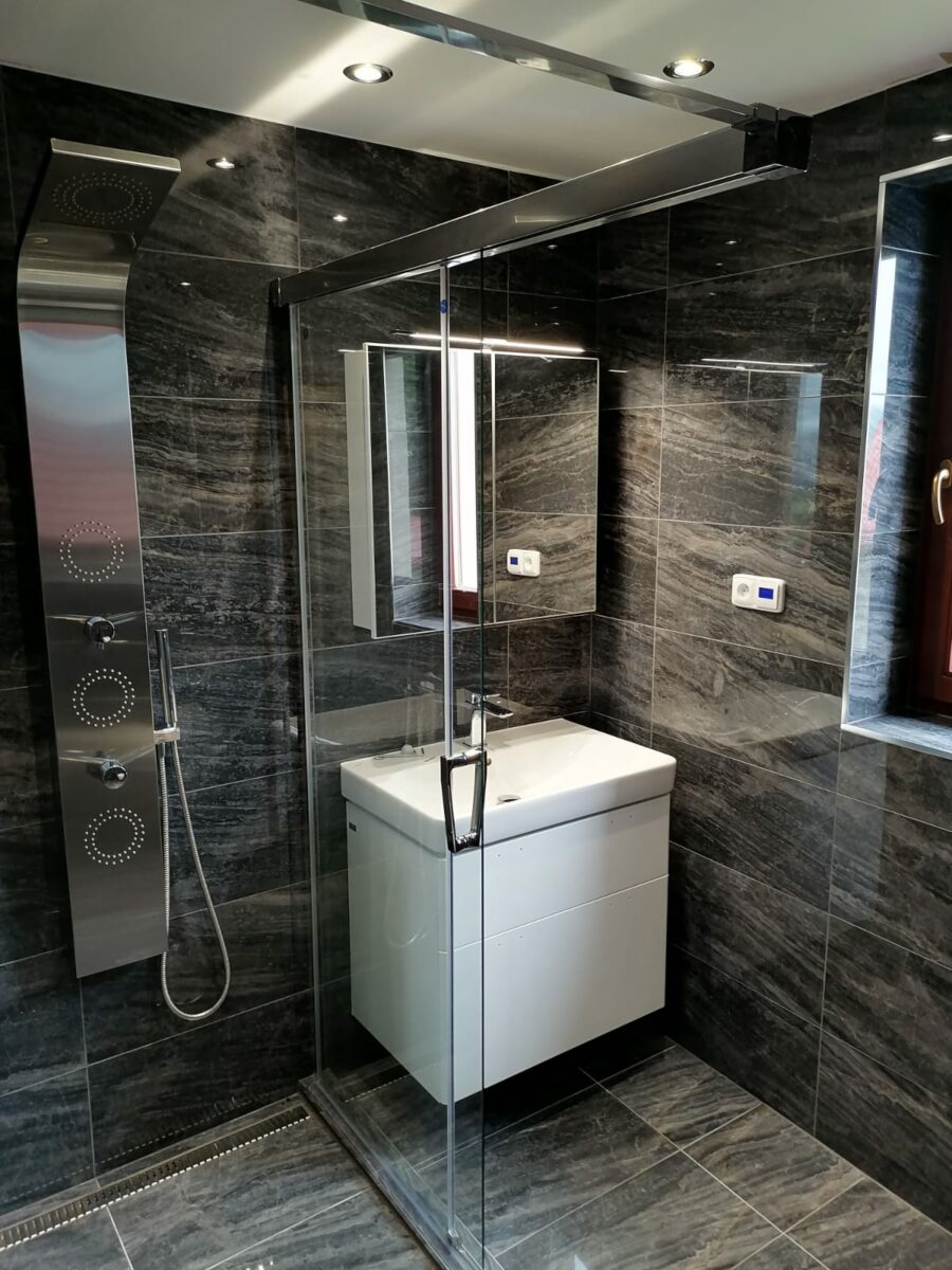 luxusní mramorová koupelna (Litvínov)